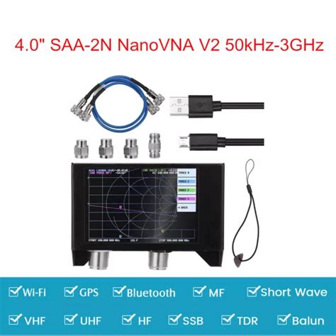 Khz Ghz Vector Antenna Network Analyzer Nanovna Saa N Vna Hf Vhf