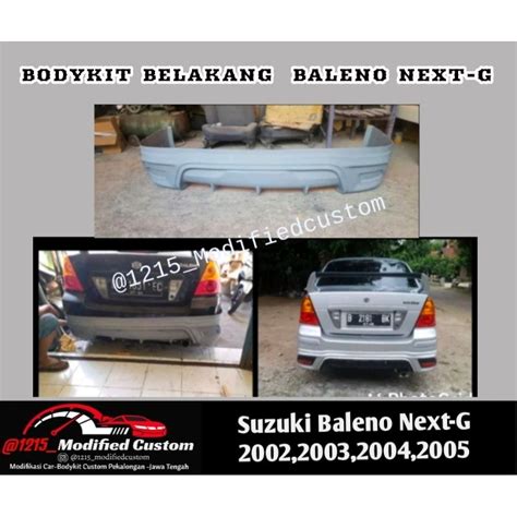 Jual Bodykit Baleno Nextg Add On Belakang Shopee Indonesia