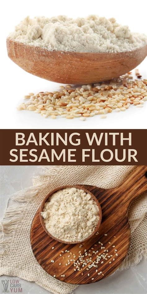 Ultimate Guide To Baking With Sesame Flour Low Carb Yum