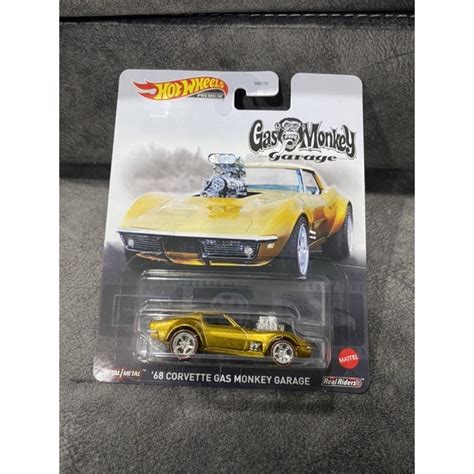 Hot Wheels Premium Corvette Gas Monkey Garage Shopee Malaysia