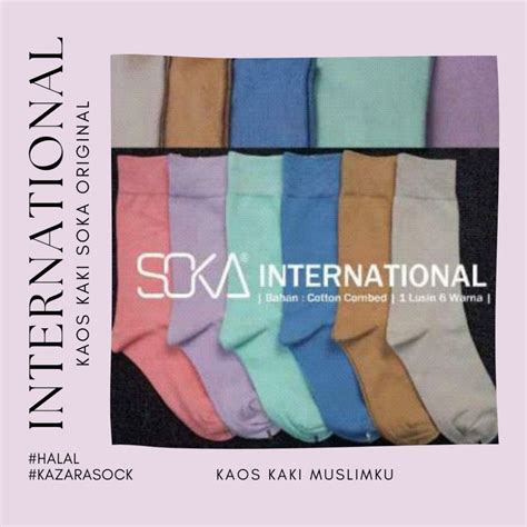 Jual Kazarasock Kaos Kaki Soka Tenun Kaos Kaki International