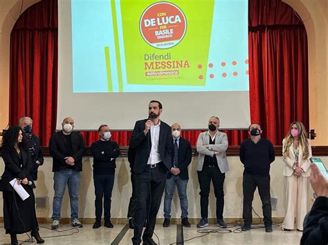 Con De Luca Per Basile Sindaco Presentata Oggi La Seconda Lista A