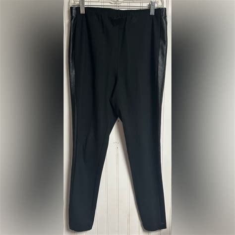 J Jill Pants Jumpsuits Jjill Black Ankle Leggings Pants Pull On