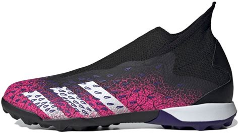 Adidas Predator Freak3 Laceless Turf Black Pink Fw7513 Fw7513 Novelship