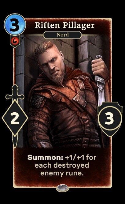 Pin by Hoir Hiero on The Elder Scrolls Legends (Cards) | Elder scrolls, Runes, Cards