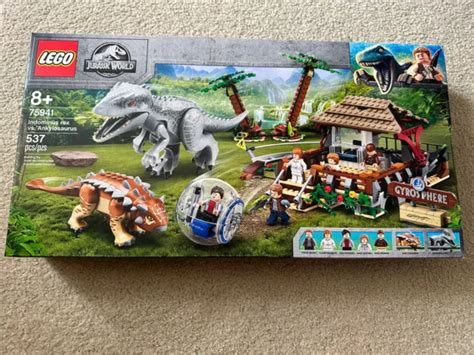 Lego Jurassic World Indominus Rex Vs Ankylosaurus Factory