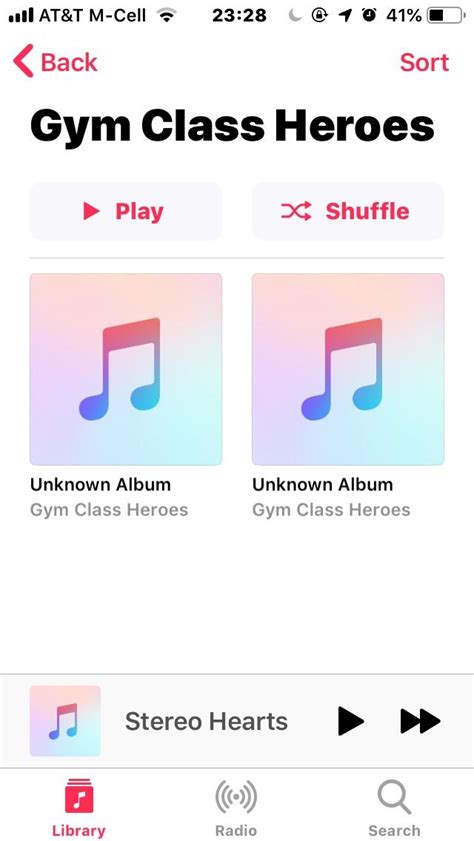 How to hide albums and show just the list of songs? I miss the old iOS Apple Music where, when ...