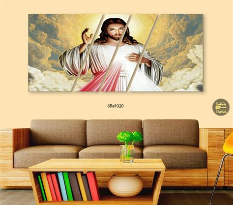 Quadro Religioso Jesus Cristo Decora O Painel Pe As No Elo