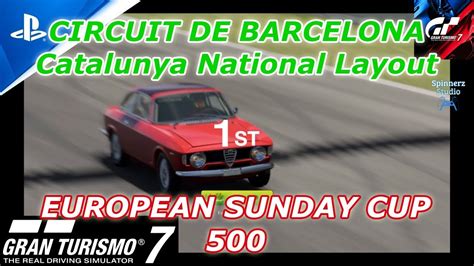 Gran Turismo 7 European Sunday Cup 500 Circuit De Barcelona