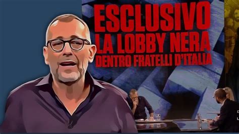 La Lobby Nera Non Esisteva Formigli Ora Che Dice