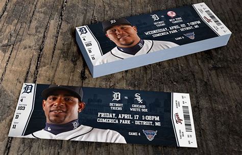 Detroit Tigers - 2015 Season Tickets on Behance | Detroit tigers ...