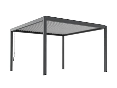 Pergolux Pergola Aluminium Pergola With Roof And Sides Pergolux Usa