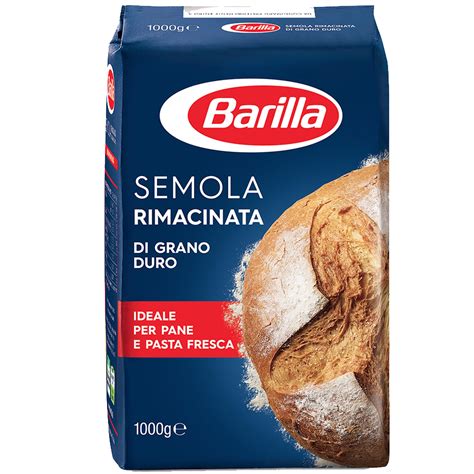 Farina Barilla Semola Rimacinata Di Grano Duro 1kg