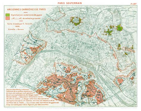 Carte Interactive Des Carri Res Parisiennes Igc S Pass Territoires