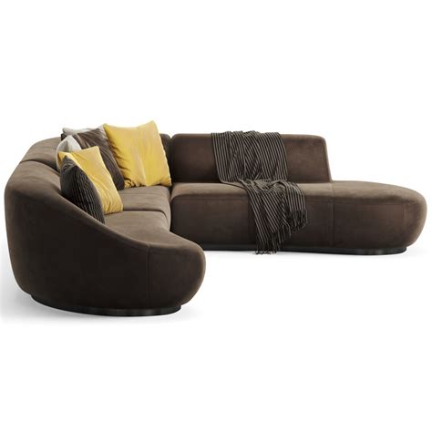 Fendi Casa Sandia Sofa 3d Model For Vray Corona