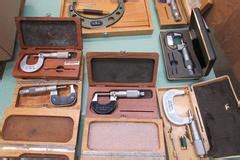 Machines Used | Micrometers - (12) 0-1", 1-2", 4-5", and Metric