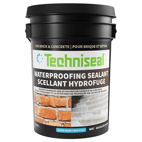 Scellant Hydrofuge Mat Base D Eau Pour Brique Et B Ton Techniseal