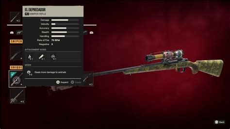 Far Cry Sniper Rifles Unique Weapons List Gamepressure