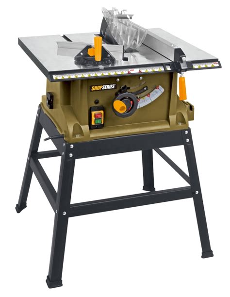 Rockwell Shop Series Ss7203 Portable Table Saw 120 V 15 A 10 In Dia