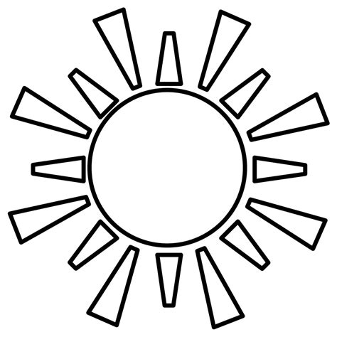 Dibujo De Sol Para Colorear E Imprimir Dibujos Y Colores