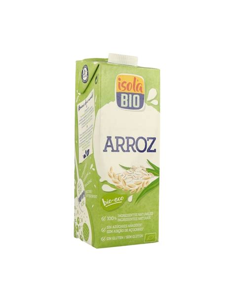 Bebida Vegetal Arroz Bio Sin Gluten 1l