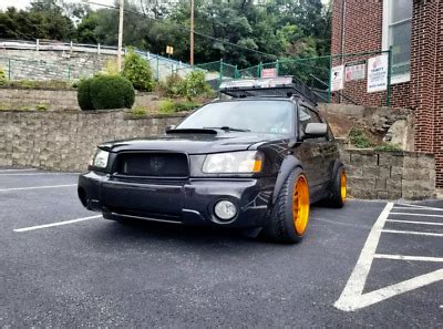 Fender Flares For Subaru Forester SG Wide Body Kit Arch Extensions 3 5