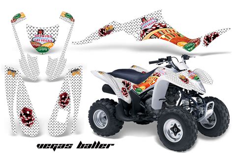 Dekorekit Grafik Kit Dekor Vegas Baller Suzuki Ltz Quad Atv Graphic Kit