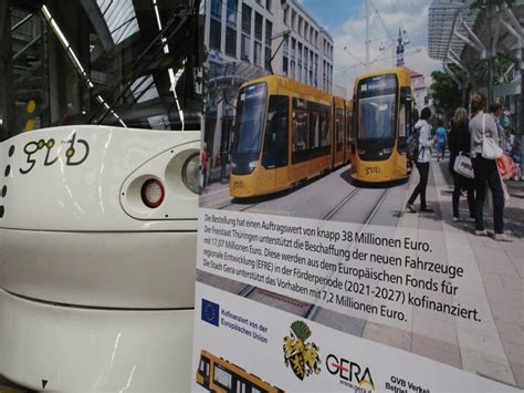 Tina Kommt Neue Stra Enbahnen F R Gera