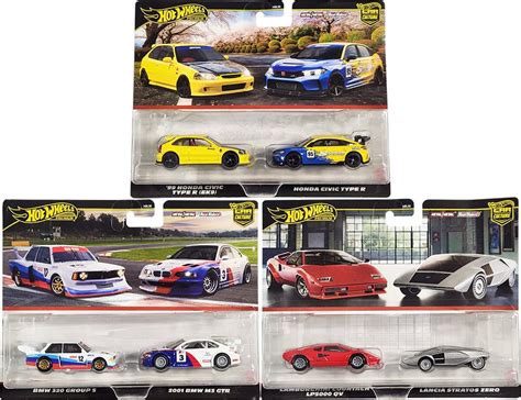 Hot Wheels 2025 Car Culture 2 Packs Mix 2