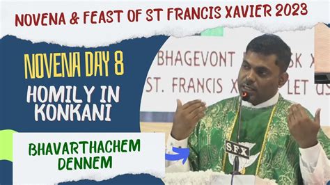 Bhavarthachem Dennem Novena To St Francis Xavier Day Pm