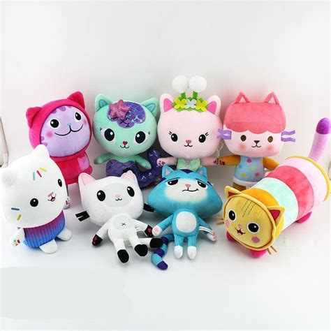 Gabby Dollhouse Toys Plush Set Gyoby Toys