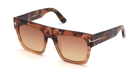 Tom Ford Ft0847 Renee 56t Sunglasses Havana Visiondirect Australia