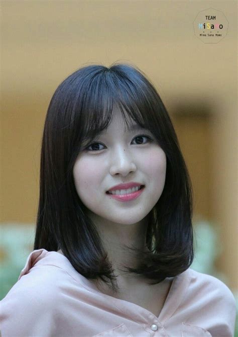 Kpop Twice Mina Myouimina Korean Short Hair Asian Short Hair