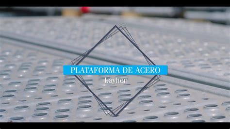 TIPS LAYHER Plataforma De Acero YouTube