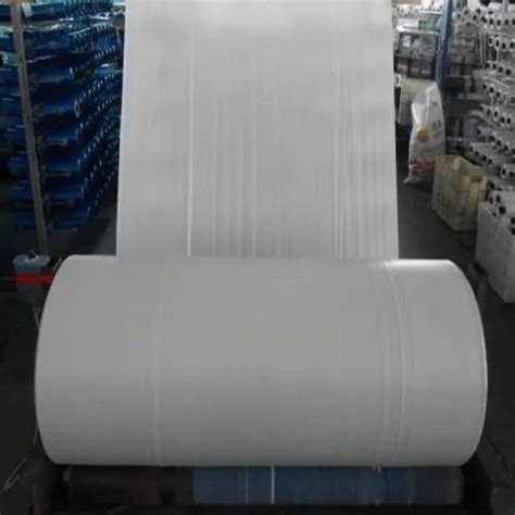 White Pp Laminated Woven Fabric Packaging Type Roll Gsm At Rs