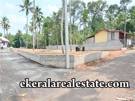 House Plots For Sale Near Venjaramoodu Junction Trivandrum Real Estate