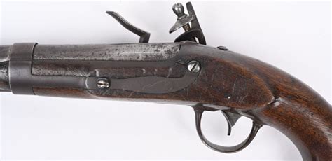 Us Model 1836 R Johnson Flintlock Pistol