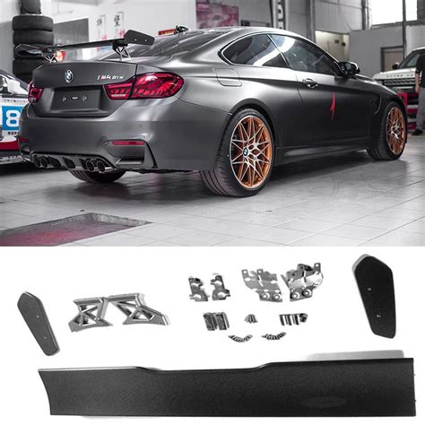 M4 Gts Style Carbon Fiber Rear Trunk Wing Spoiler For Bmw F80 M3 F82 M4 Coupe F87 M2 Auto Racing