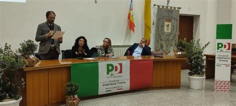 Villafranca Tirrena Inaugurato Circolo Pd E Intitolato A Peppino