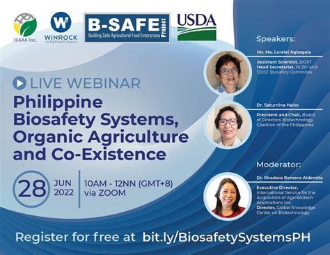 Philippine Biosafety Systems Organic Agriculture And Co Existence