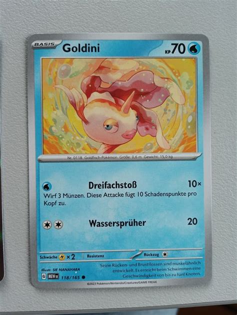 Goldini Deutsch Pokemon Mew Kaufen Auf Ricardo