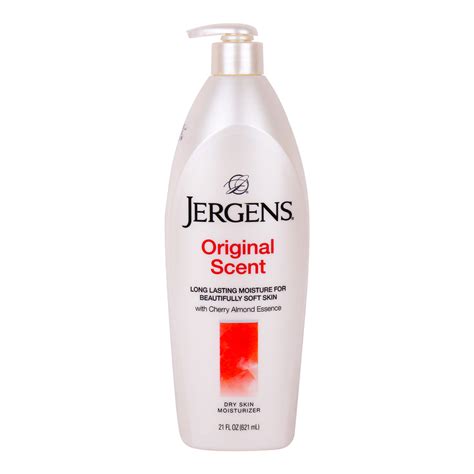 Jergens Body Lotion Dry Skin Moisturizer Cherry Almond Original Scent