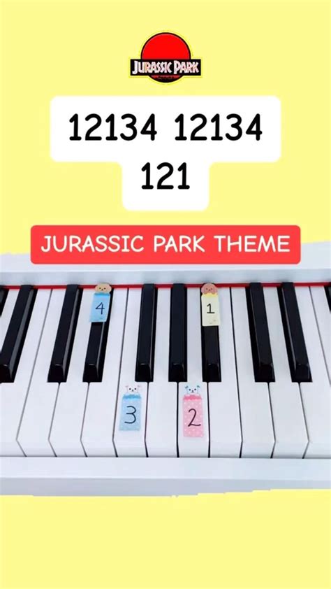 Jurassic Park Theme (Piano Tutorial) #easypianotutorial in 2024 | Piano ...