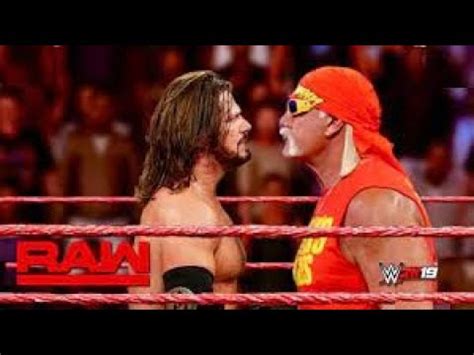 Aj Styles Vs Hulk Hogan Fight Wwe Undefeated Wwe Undefeated Youtube