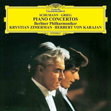 Schumann Piano Concerto Grieg Piano Concerto Christian Zimmermann