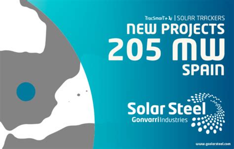 Suministro De 205 Mw De Seguidores Solares Solar Steel