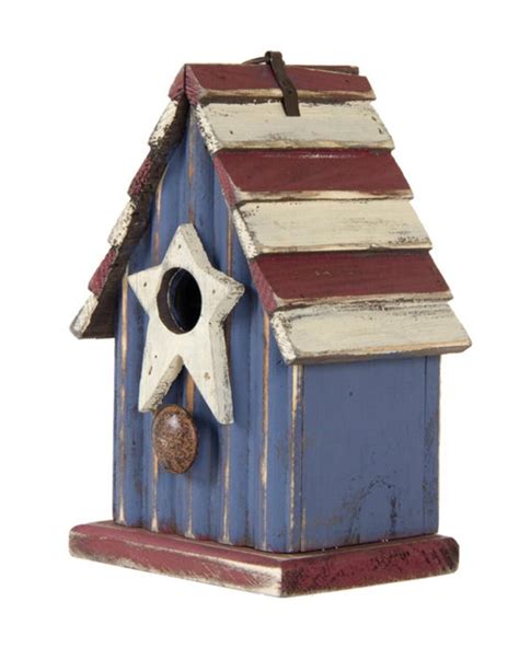 9 Wood Rustic Birdhouse Garden Shops Home Stein Mart Decorative