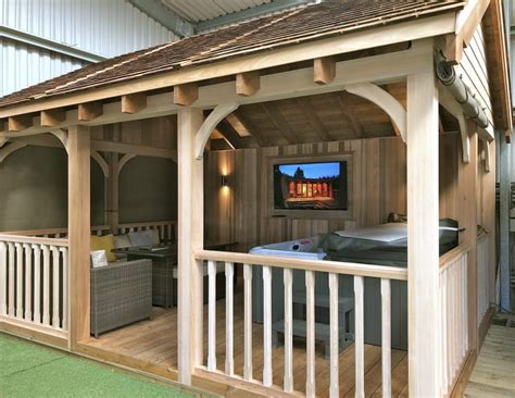 Wooden Gazebo For Hot Tub Tunstall Garden Buildings