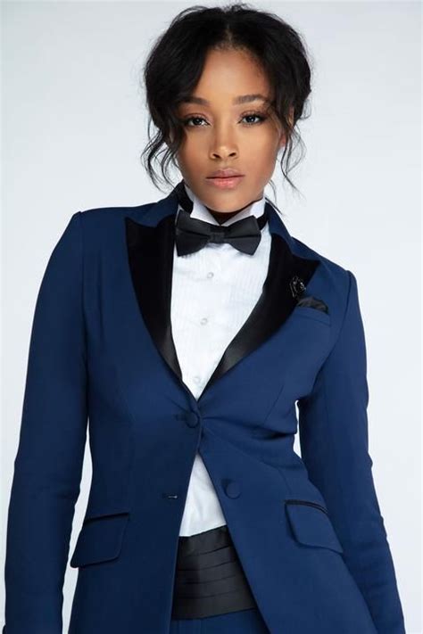 Royal Navy Blue And Black Peak Lapel Tuxedo Jacket