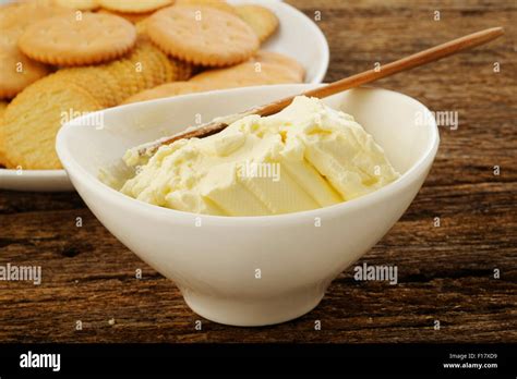 cream cheese with crackers Stock Photo - Alamy